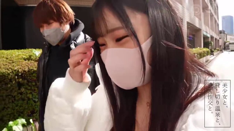 貸し切り温泉で美巨乳美少女が魅せる！凄テク痴女グラインド騎乗位の濃密性交体験